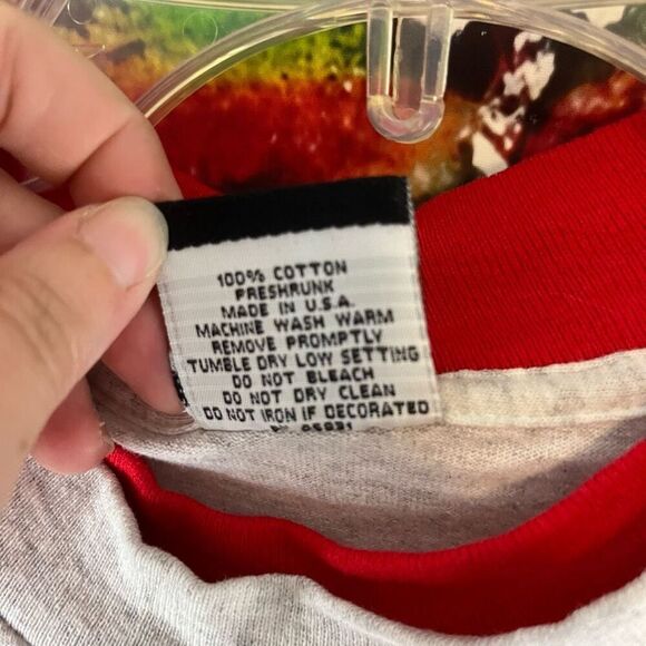 Vintage Signal Sports Single Stitch Roll Sleeve T-Shirt Branson MO Blue Haven Re - Picture 5 of 7